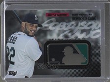 2015 Topps MLB Silhouetted Batter Logo Pin Manufactured Relic Robinson Cano o1s