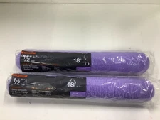 PREMIUM 18 in. x 1/2 in. High-Capacity Polyester Knit Paint Roller Cover (2)