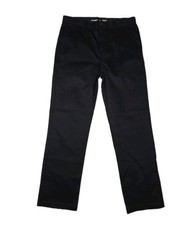 Boys Old Navy Size 14 Straight Pants Black Adjustable Waist 29x27