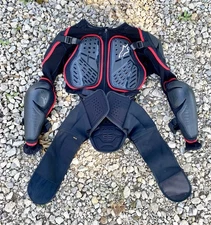 Alpinestars Bionic Back & Full Chest Protector XL Extra Large - Pre-owned NICE!