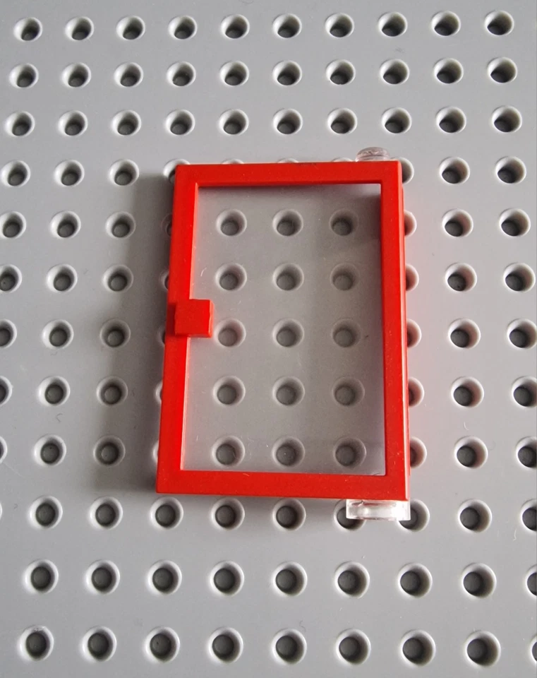 Lego Tür Haustür Rechts 1x4x5 Rot Red Door Classic City 73435 A254 - Bild 1 von 1