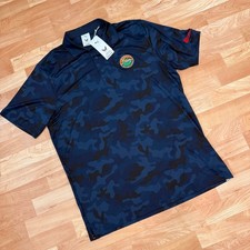 Puma Volition Camo Golf Polo Mens Large Navy Blue MATTR Legends Invitational NEW