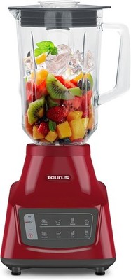 Taurus Potenza Comfort Blender 750W 1.5L Glass Jar Quiet Ice Smoothies