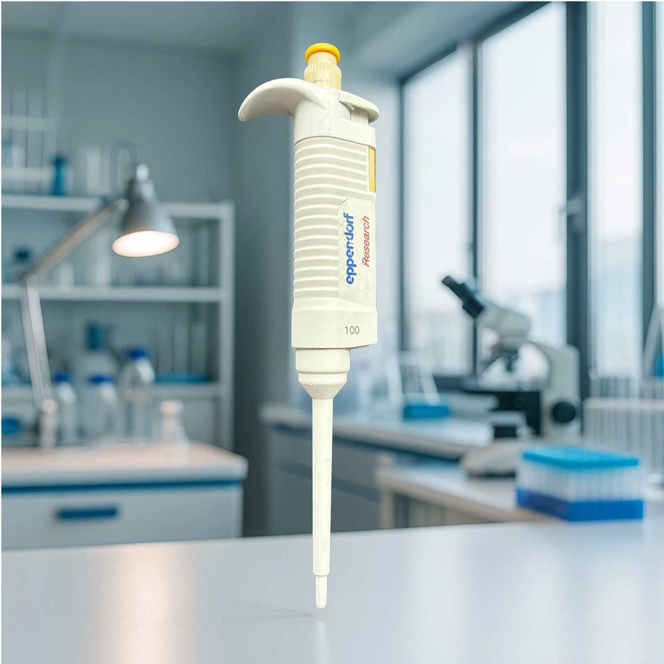 Eppendorf Research 100 Pipette 10–100 µL variabel geprüft Laborauflösung - Bild 1 von 1