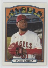 2021 Topps Heritage French Text Jaime Barria #219 9v7