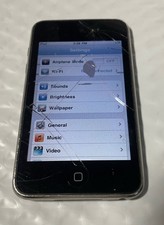 Apple iPod Touch 2nd Gen, 16GB, MB531LL/A - BAD LCD  CRACKED