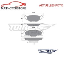 SATZ BREMSBELÄGE BREMSKLÖTZE TOMEX BRAKES TX 10-53 P FÜR VW PASSAT B2,GOLF II