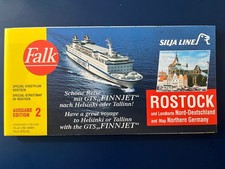 Falk Spezial-Stadtplan Rostock GTS Finnjet Silja Line Ausgabe 2