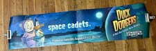 Vintage Duck Dodgers 2003 Cartoon Network NYC SUBWAY POSTER Banner Daffy Duck