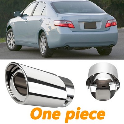 Car Exhaust Tail Pipe Muffler Tip Throat Tailpipe Fit 1.5-2.3'' For Toyota Camry