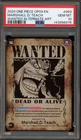 One Piece CCG Marshall.D.Teach Wanted Alternate Art OP09-093 PSA 10 Gem Mint