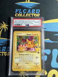 Birthday Pikachu Psa 10 | eBay