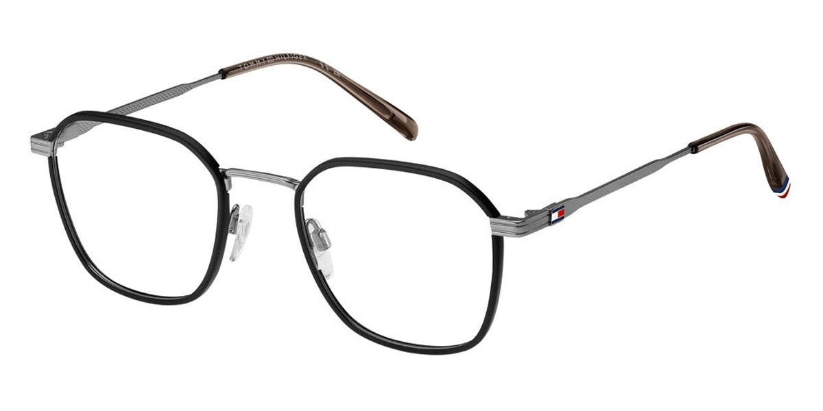 Мужские очки Tommy Hilfiger TH 2136 Матовый рутениевый черный 51 мм 25890₽