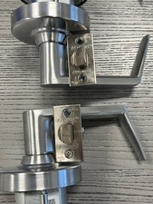  2 Schlage Passage Latch - Grade 2 - Cylindrical Non - Keyed Lever Locks -