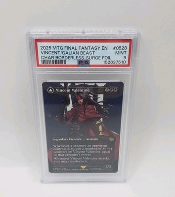 Vincent Valentine (Borderless) (Surge Foil) Final Fantasy Foil for