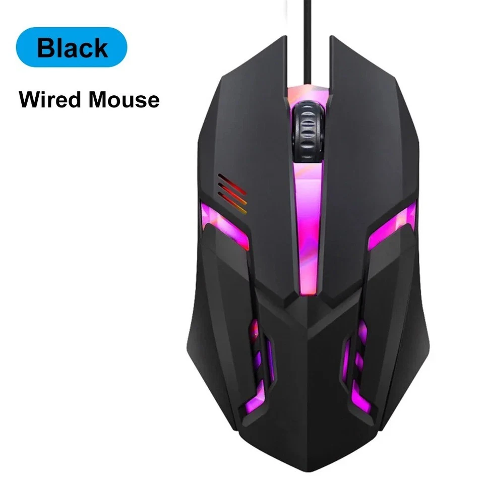 Bluetooth 5.2 Mouse RGB 2.4G Wireless Mouse Dual-Mode Gaming Mouse 6 Buttons - Image 3 of 4