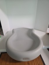 Used KEEKAROO Peanut Rubber Changer Baby Changing Table Pad Grey Made USA