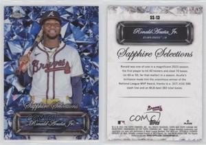 2024 Topps Chrome Sapphire Edition Selections Ronald Acuna Jr Acuña #SS-13