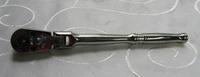 SNAP-ON 1/4" DRIVE 6" LONG FLEX HEAD STANDARD HANDLE HI-LOK RATCHET #TFY936