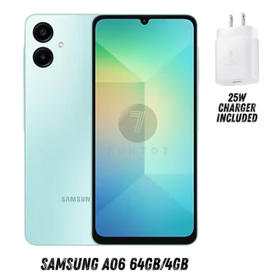 Samsung Galaxy A06 4G LTE 64GB/4GB GSM Factory Unlocked Dual Sim