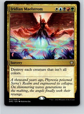 Magic the Gathering Iridian Maelstrom Commander: Dominaria United MTG Free Ship!
