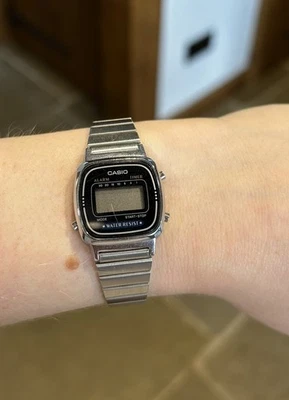 Casio Digital Bracelet Watch - Stainless Steel (LA670WEA-7EF)