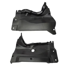 Set of 2 Engine Splash Shield For Mazda 3 2010-2013 Left & Right Rear