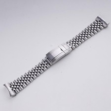 22mm jubilee Silver Watch Strap Band For Tudor Black Bay Master Chronometer 41mm