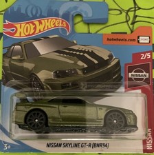 HOT WHEELS Nissan Skyline GT-R (BNR34) - Mainline