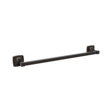 Stature 18 Inch Oil Rubbed Bronze Towel Bar Decorative Bathroom Hardware