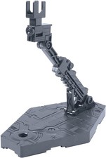 Bandai Hobby Hobby Gundam Action Base 2 for HG 1/144 Gray Display Stand USA
