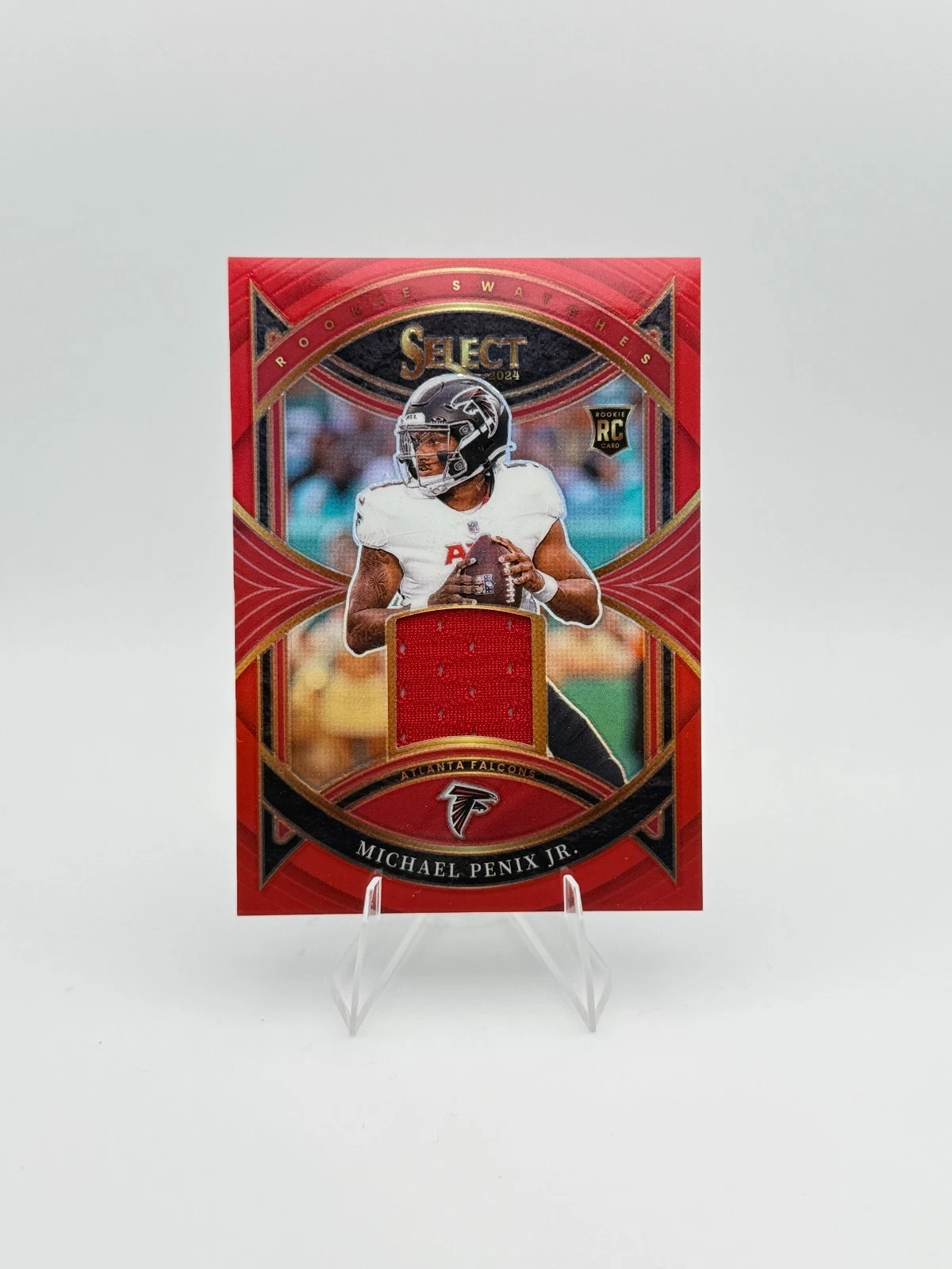Michael Penix Panini Select Rookie Swatches #RSMPJ Base