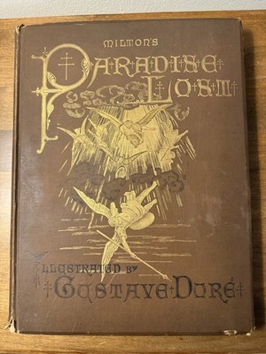 1886 Paradise Lost Milton Gustave Dore White Stokes Allen Folio