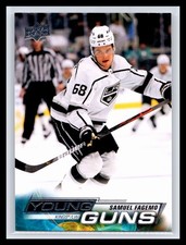 2022-23 Upper Deck #211 Samuel Fagemo YOUNG GUNS Rookie Card RC  LA Kings