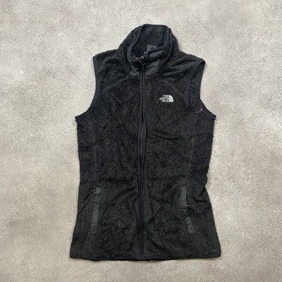 The North Face Fleece Womens XS Teddy Soft Hiking Gilet, Black