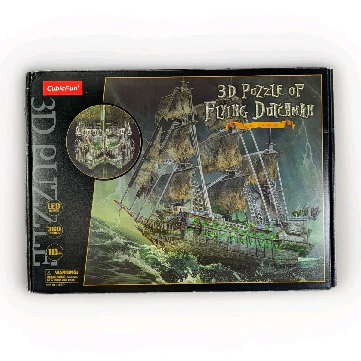 CubicFun 3D-puzzels voor volwassenen, Santa Maria scheepsmodel, Spaanse scheepspuzzels voor volwassenen en kinderen, bureaudecoratie, bouwpakketten, hersenteaser, hobbygeschenken voor vrouwen en