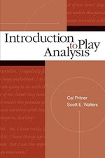 Introduction to Play Analysis by Pritner, Cal