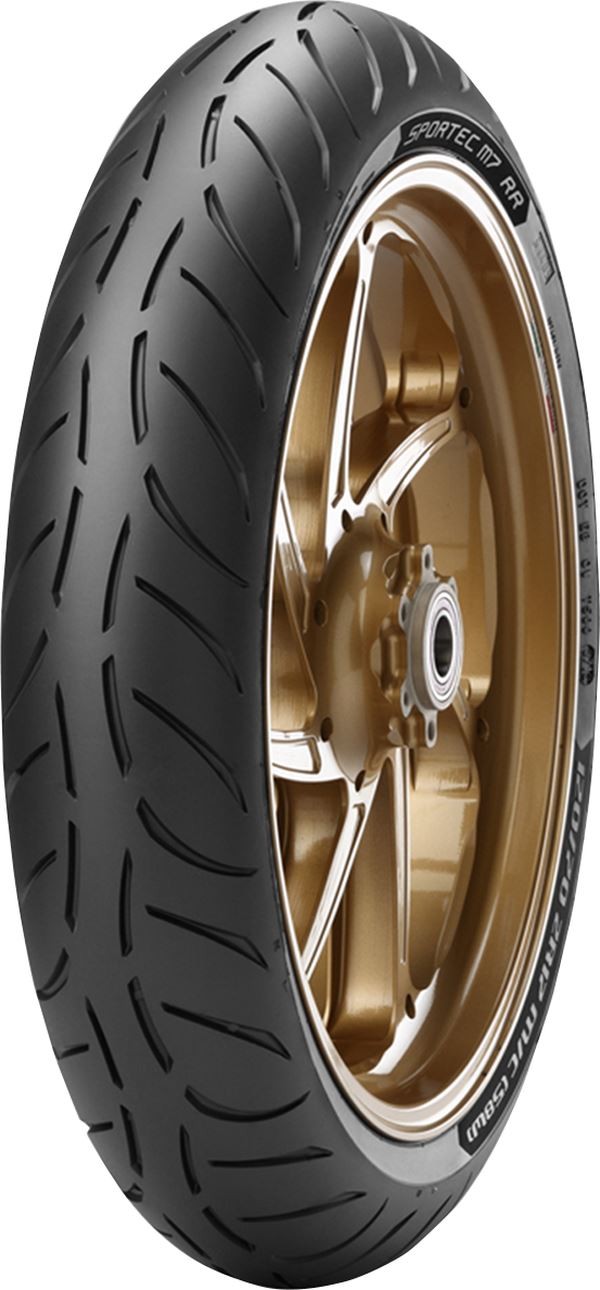 Motorcycle Sports Tyre Metzeler Sportec M7RR 110/70 ZR17 54W TL Front Honda - Image 3