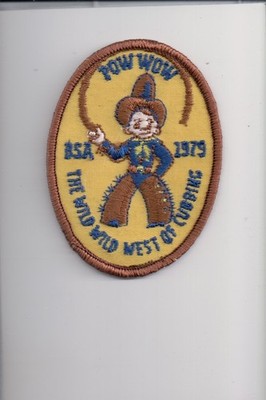 1979 Pow Wow The Wild Wild West Of Cubbing patch