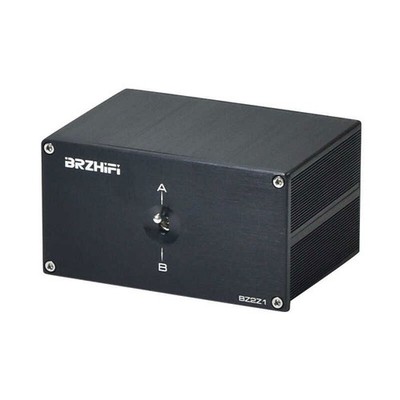 Audio Lossless Switcher 2-IN 1-OUT for Power Amplifiers Speaker Lossless Switch