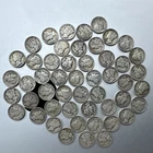 Mercury Dimes 90% Silver Roll of 50 Coins
