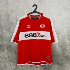 MIDDLESBROUGH 2006 2007 HOME FOOTBALL SHIRT ERREA JERSEY SIZE XL