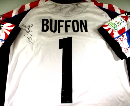 Gianluigi Buffon / Autographed Parma Calcio Errea Brand Soccer Jersey / JSA LOA