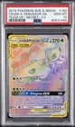 2019 POKEMON SUN & MOON TEAM UP SECRET #182 FULL ART/CELEBI & VENUSAUR GX PSA 10