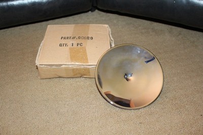 Replacement Mercury Glass Reflector For Bracket Oil Lamp 7'' New