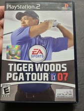 Tiger Woods PGA Tour 07 PlayStation 2 PS2 2006 EA sports with booklet, case