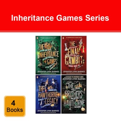 The Inheritance Games Series 4 Books Collection Set By Jennifer