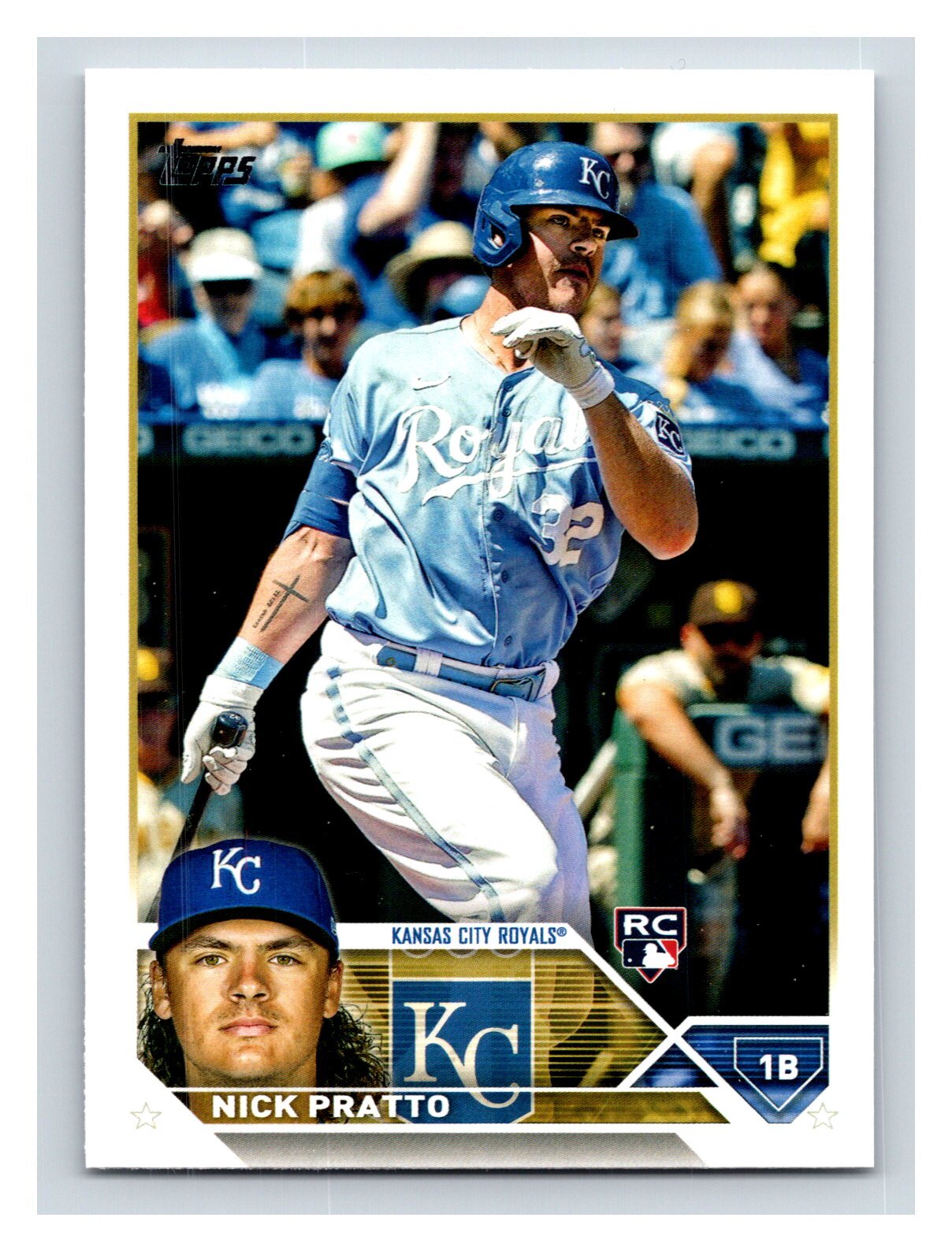 2023 Topps 1st Edition #182 Nick Pratto