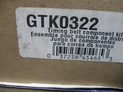 Goodyear Gatorback GTK0322 Engine Timing Belt Kit for 2001 Hyundai XG300 3.0L-V6