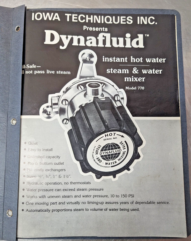 Manuales de instrucciones / listas de piezas para varias plomería en tintorería Foto 2 de 4